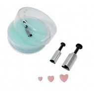 Heart Plunger Cutter Set of 3 Small