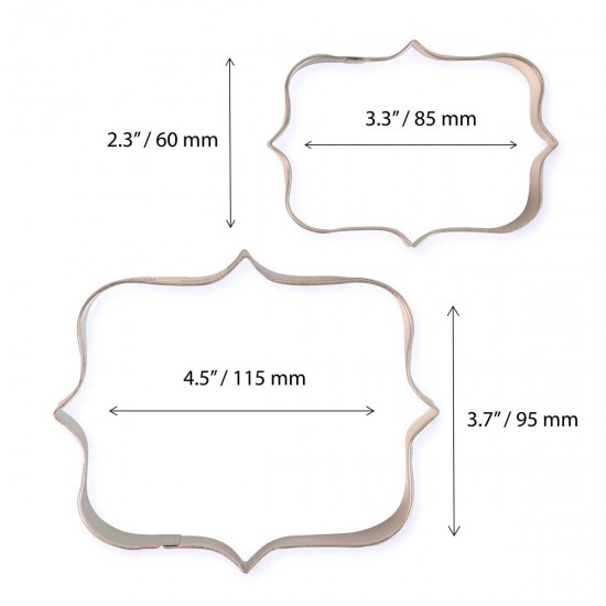 PME Cookie Plaque 1 Set of 2