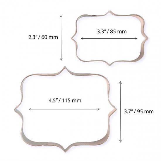 PME Cookie Plaque 1 Set of 2