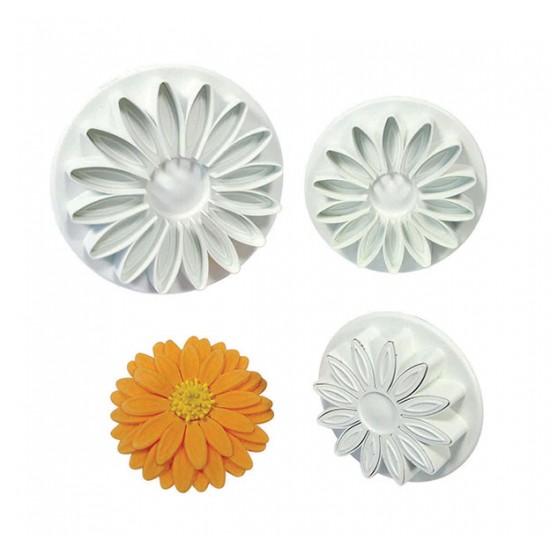 PME Sunflower, Gerbera & Daisy Plunger Cutter Set