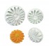 Sunflower, Gerbera & Daisy Plunger Cutter Set