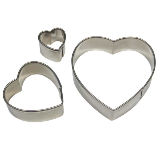 PME Heart Cutter Set of 3 Medium PME Heart Cutter Set of 3 Medium