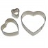 Heart Cutter Set of 3 Medium