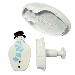 Snowman Plunger Cutter Set