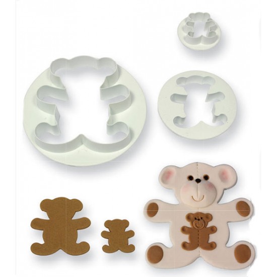 PME Teddy Bear Cutter Set