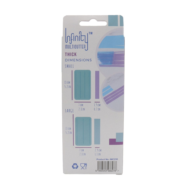 PME Infinity Cutter Large Stripes Set of 2 PME Infinity Cutter Large Stripes Set of 2