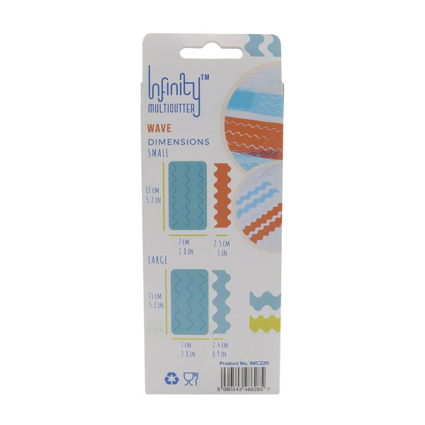 PME Infinity Cutter Wave Set of 2 PME Infinity Cutter Wave Set of 2