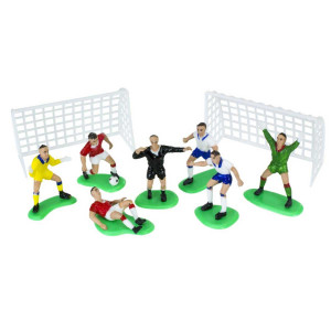 Football Cake Topper Set Football Cake Topper Set
