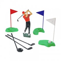 Golf Cake Toper Set