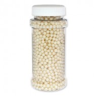 Sugar Pearls Ivory Small 4mm 100g