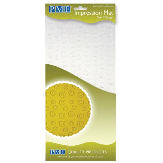 PME Impression Mat Swirl