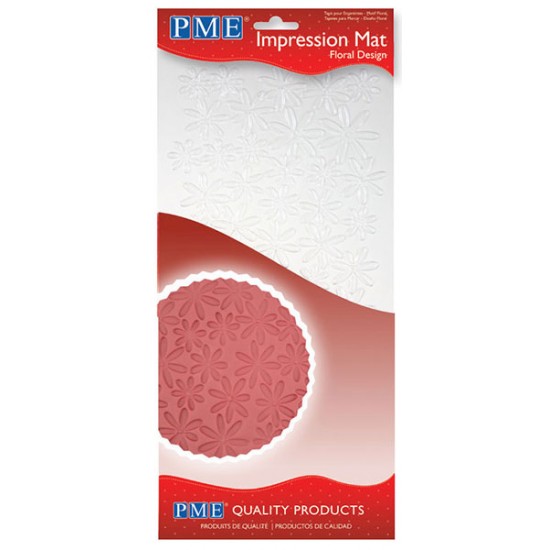 PME Impression Mat Floral