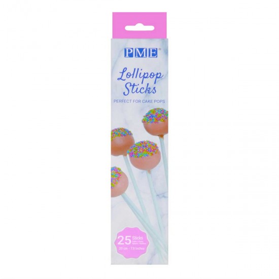 PME Lollipop Sticks 200mm x25