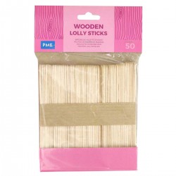 Wooden Lolly Sticks 110mm x50