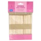 PME Wooden Lolly Sticks 110mm x50