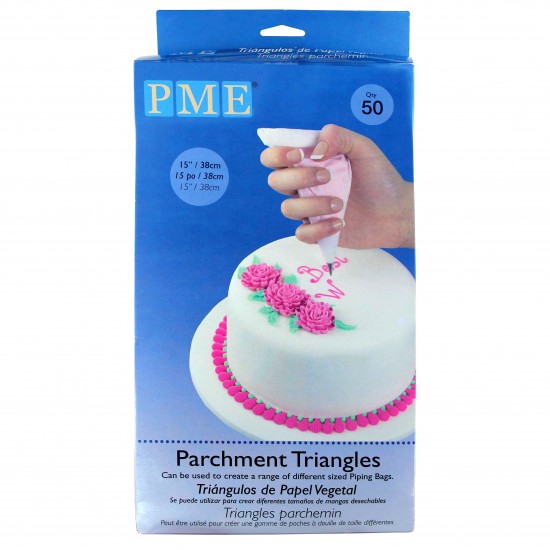 PME Parchment Triangles x50