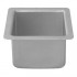 Cake Tin Fixed Base Square 4"