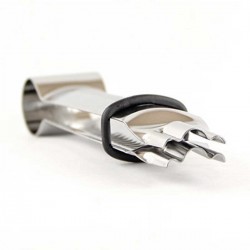 Triple Scallop Closed Plain Edge Crimper Large