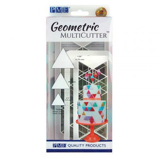 PME Geometric Multi Cutter Set Triangle