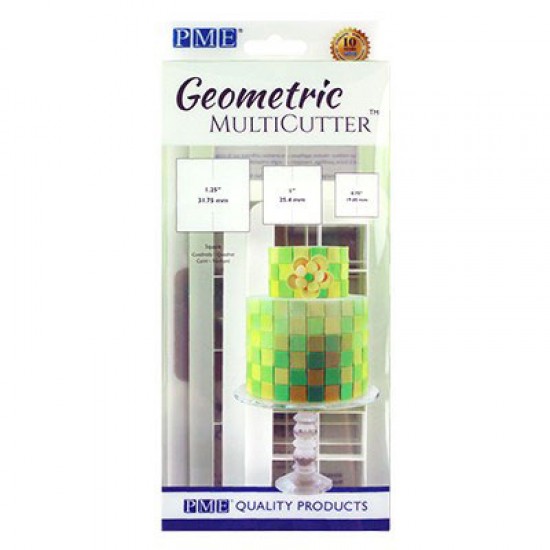 PME Geometric Multi Cutter Set Square