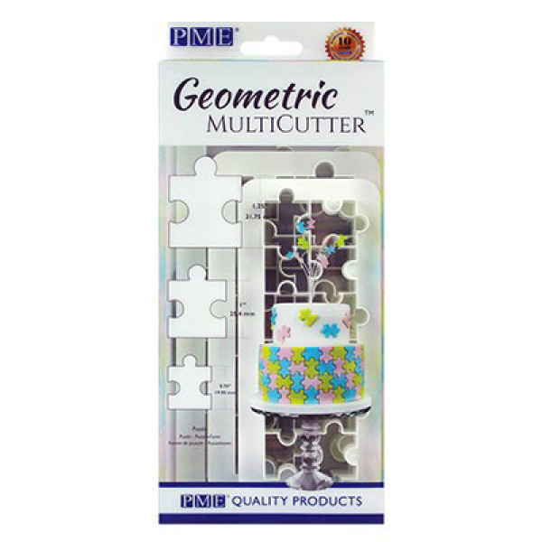 PME Geometric Multi Cutter Set Jigsaw Puzzle PME Geometric Multi Cutter Set Jigsaw Puzzle