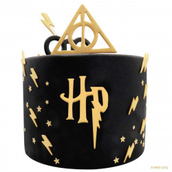 Harry Potter Fondant & Cookie Cutter, HP Logo