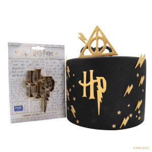 Harry Potter Fondant & Cookie Cutter, HP Logo Harry Potter Fondant & Cookie Cutter, HP Logo