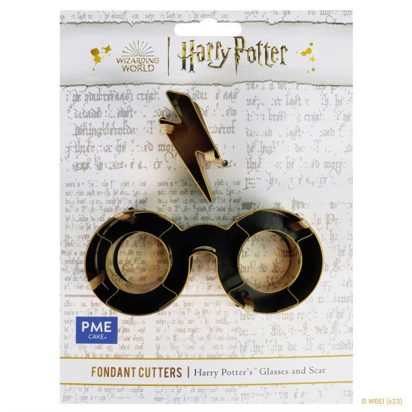 PME Harry Potter Fondant & Cookie Cutter, Set of 2, Harry\'s Glasses & Scar, Large PME Harry Potter Fondant & Cookie Cutter, Set of 2, Harry\'s Glasses & Scar, Large