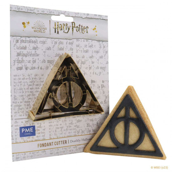 PME Harry Potter Fondant & Cookie Cutter, Deathly Hallows