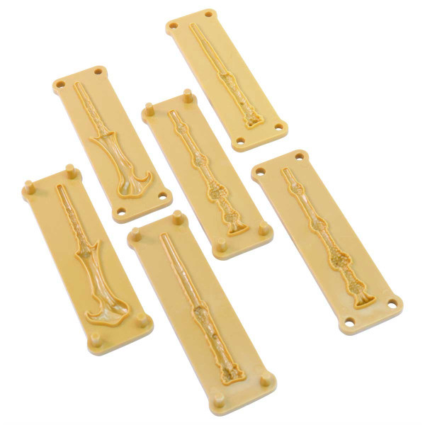PME Harry Potter Fondant Mould, Set of 6, Wands PME Harry Potter Fondant Mould, Set of 6, Wands