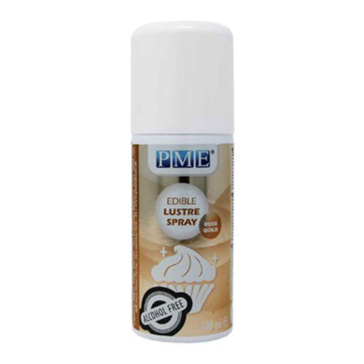 PME Lustre Spray Rose Gold Alcohol Free 100ml PME Lustre Spray Rose Gold Alcohol Free 100ml