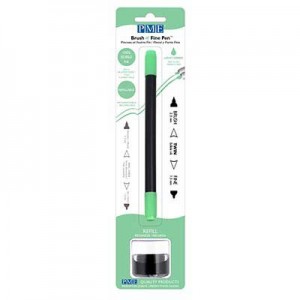 Brush & Fine Pen Light Green Brush & Fine Pen Light Green