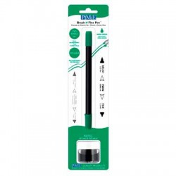 Brush & Fine Pen Dark Green