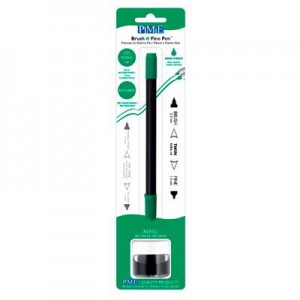 Brush & Fine Pen Dark Green Brush & Fine Pen Dark Green
