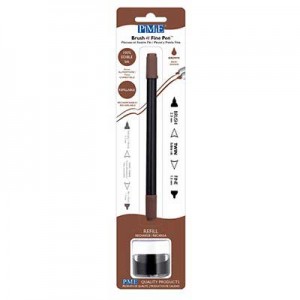 Brush & Fine Pen Brown Brush & Fine Pen Brown