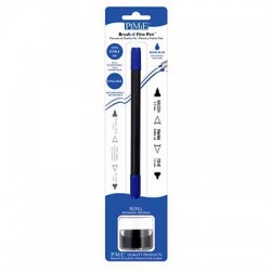 Brush & Fine Pen Royal Blue