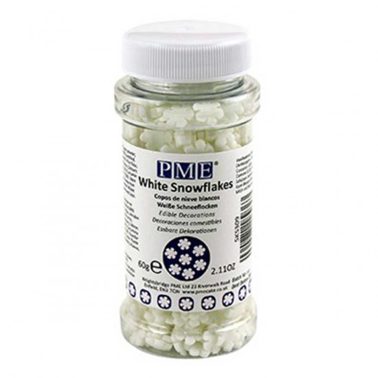 PME White Snowflakes 60g