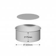 Cake Tin Loose Bottom Round 8"