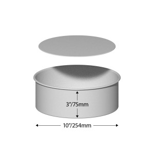 Cake Tin Loose Bottom Round 10"