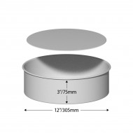 Cake Tin Loose Bottom Round 12"