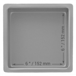 Cake Tin Square 6"