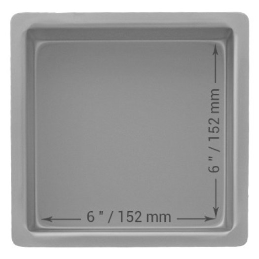 PME Cake Tin Square 6" PME Cake Tin Square 6"