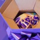 Purple Cupcakes Cupcake Bouquet Box Rose Gold