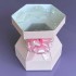Cupcake Bouquet Box Marshmallow Pink