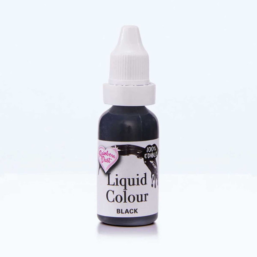 Rainbow Dust Liquid Colour Black 16g