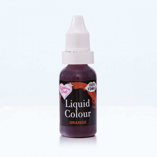 Rainbow Dust Liquid Colour Orange 16g