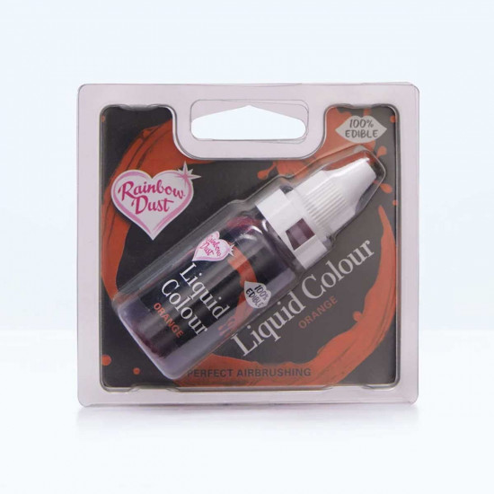 Rainbow Dust Liquid Colour Orange 16g