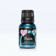 Paint Metallic Peacock Blue 23-25g
