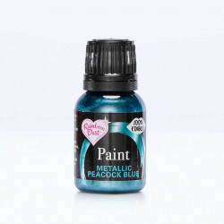 Paint Metallic Peacock Blue 23-25g