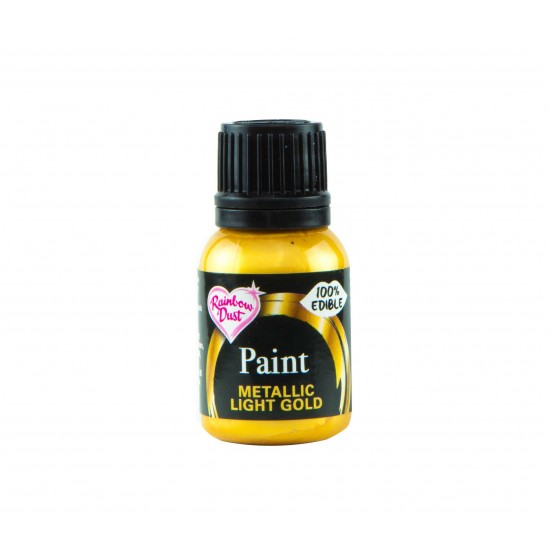 Rainbow Dust Paint Metallic Light Gold 25ml